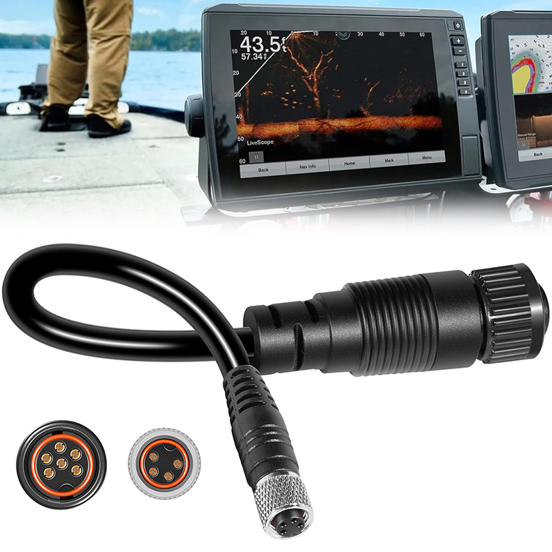 Fish Finder Cable - MKR-US2-1 Adaptör Kablosu Evrensel Sonar 2