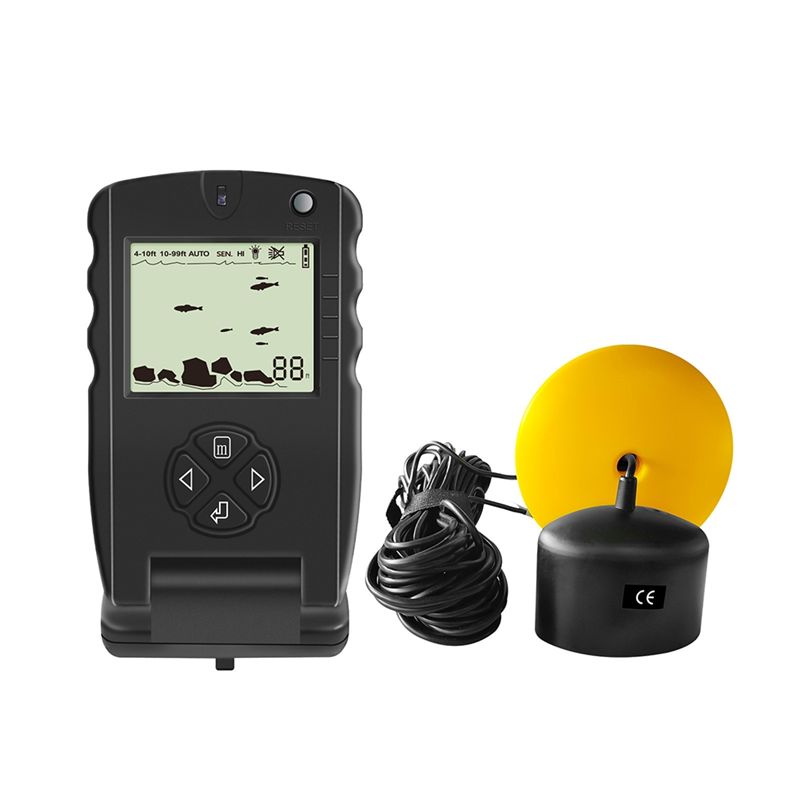 Fish Finder Transducer - Yeni Taşınabilir Balık Bulucu, Alarm Transdüserli