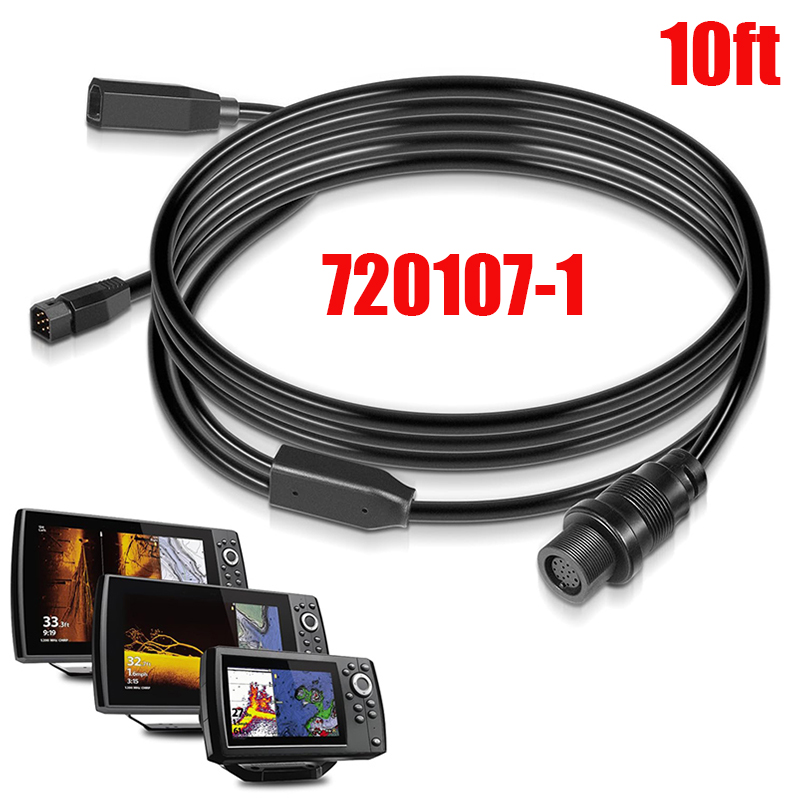 Fish Finder Cable - 720107-1 Dönüştürücü Adaptör Kablosu 10ft, 9-M360-2-DDI-Y