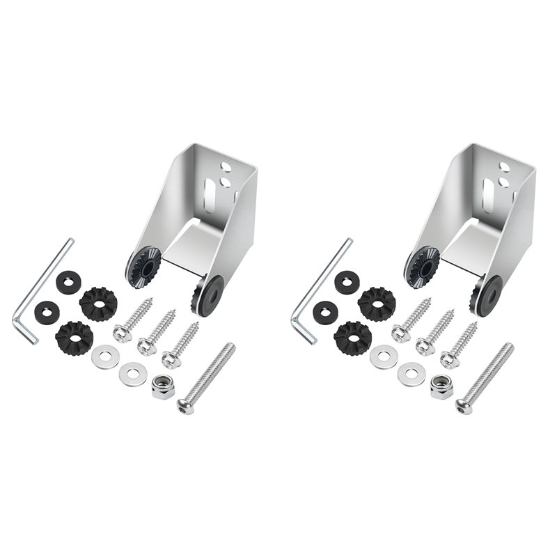Fish Finder Mount - 2 adet Ağır Hizmet Tipi Metal