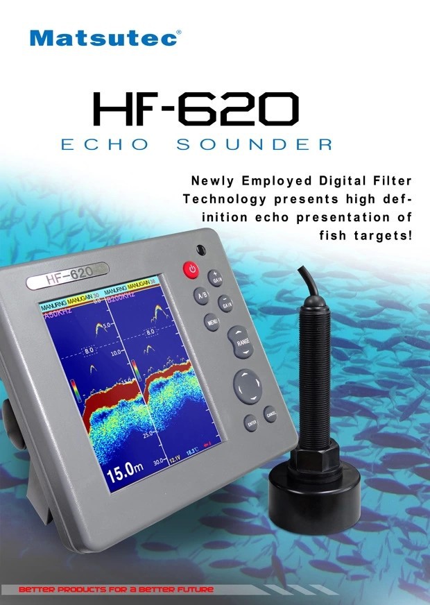 Fish Finder - Matsutec 6 inç HF-620 MARINE COLOR
