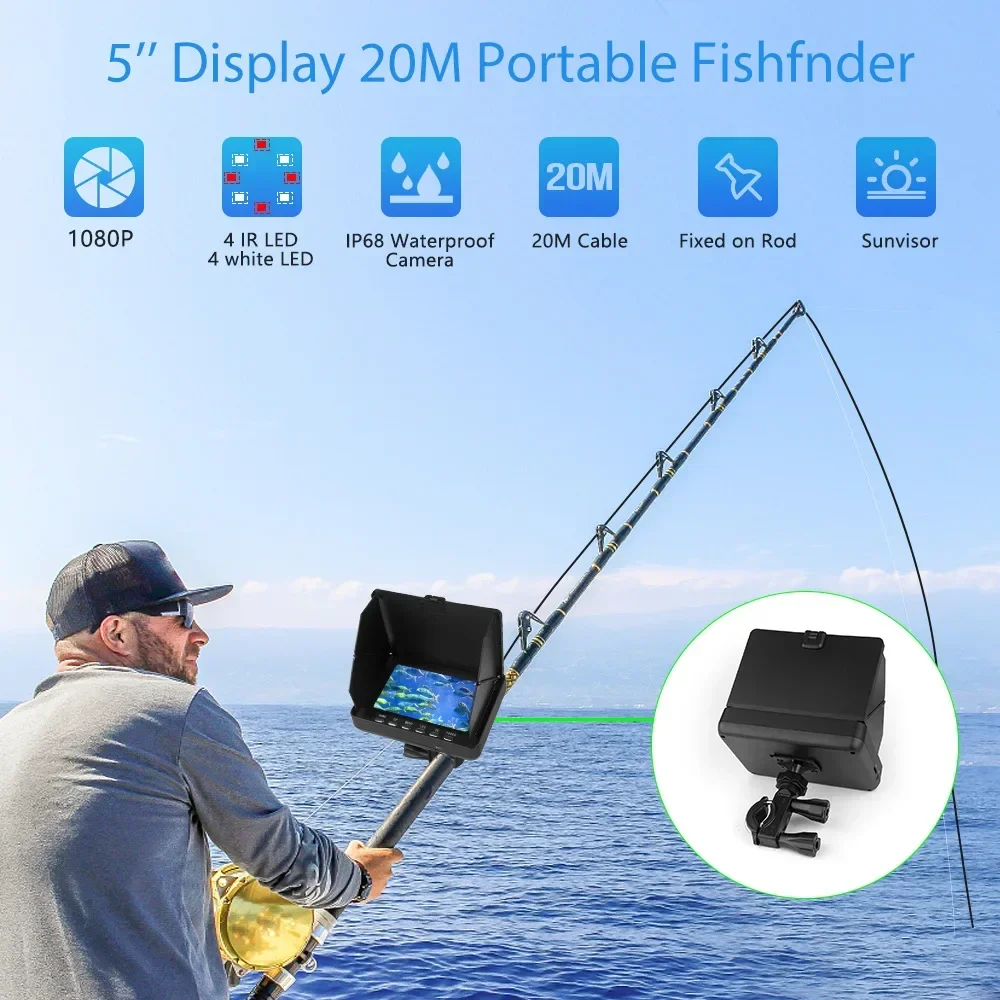 Balık Bulucu 5.0 Inç LCD Ekran - Fish Finder Cable incelemesi ve fiyatı