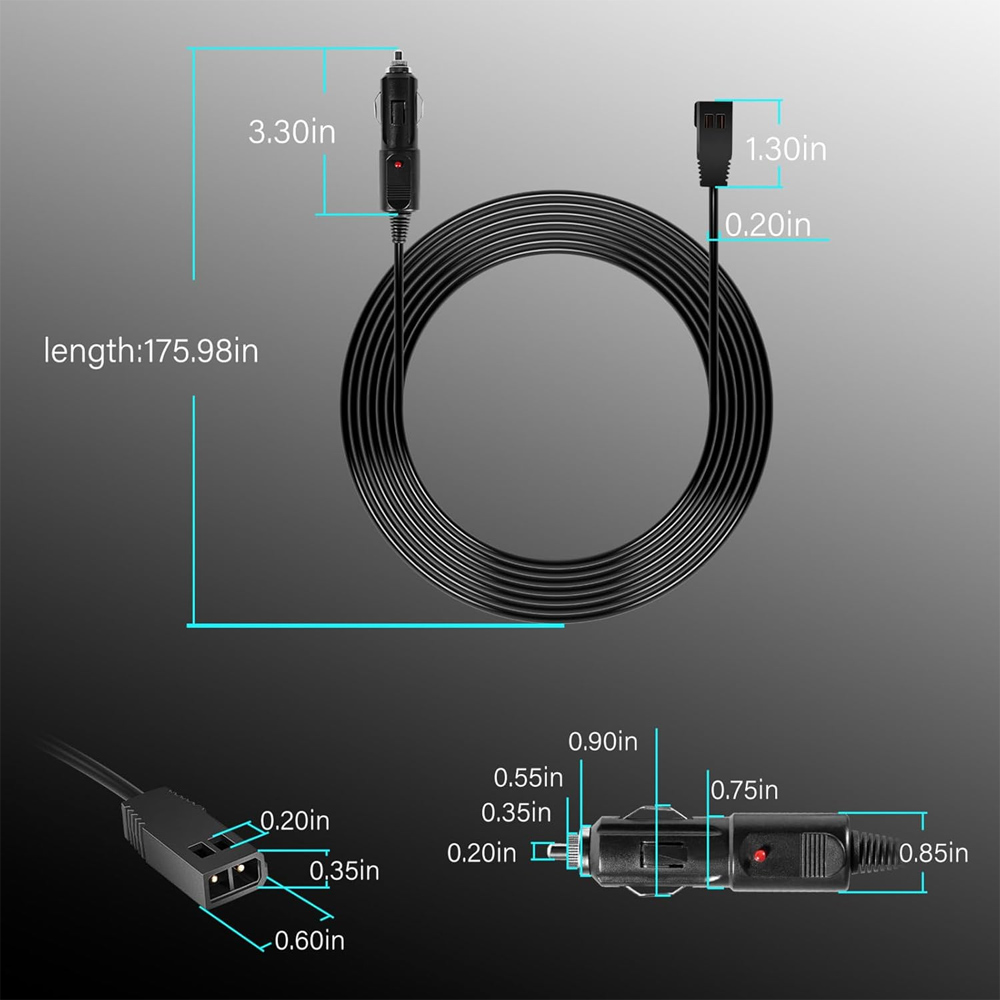12V DC Port Güç Kablosu 720105 - Fish Finder Charger incelemesi ve fiyatı