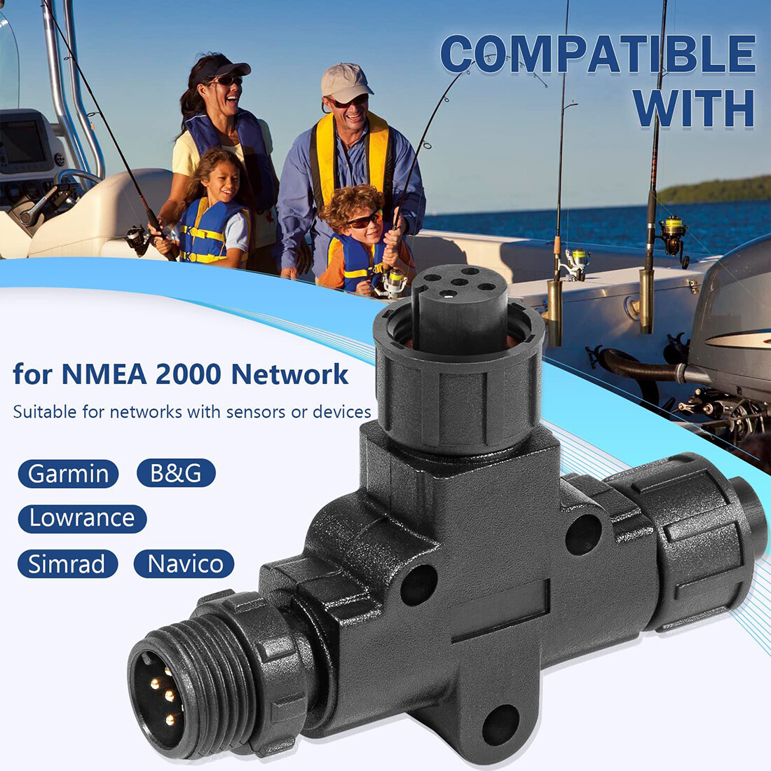 NMEA 2000 için Mikro-C T-Konek - Fish Finder Cable incelemesi ve fiyatı