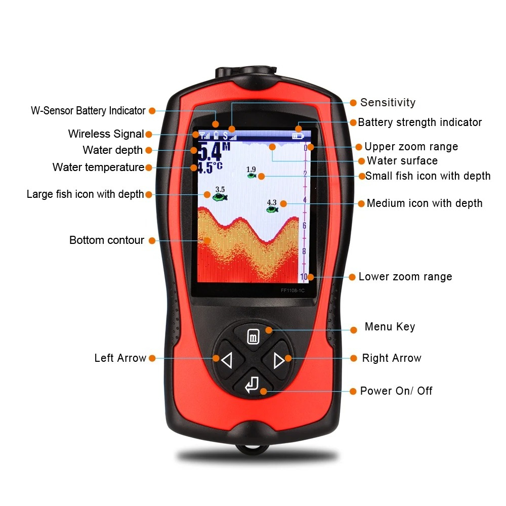 Kablolu balık bulucu yüksek çö - Fish Finder incelemesi ve fiyatı