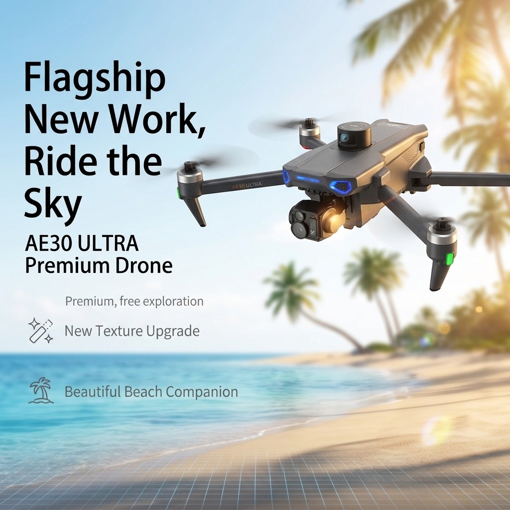 YENİ AE30 Ultra GPS Drone 4K P - Fishing Gps incelemesi ve fiyatı